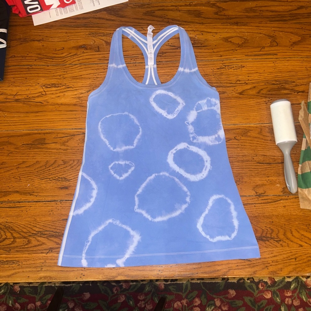 Lululemon Athletica Blue Tank Top